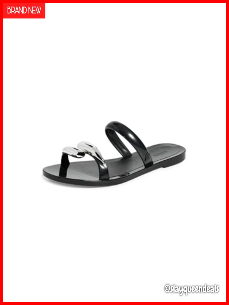 Flexible Slide Sandals With Slingback Strap